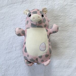 Squishmallows 10" Easter HugMees Aquitaine the Pig Stuffed Animal Plush